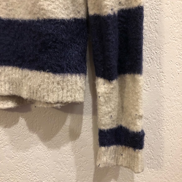 LC Lauren Conrad Navy/Cream Sweater - Picture 5 of 8